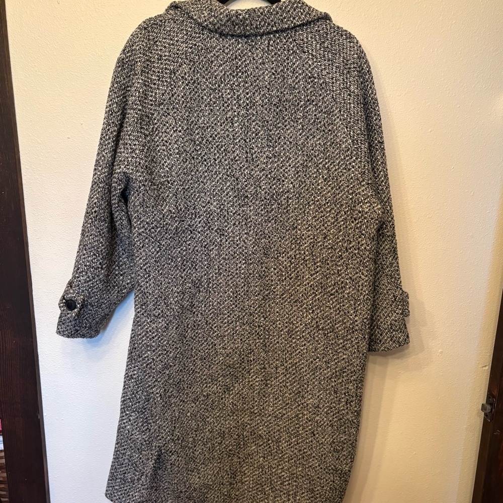 Universal Thread Gray Pea Coat Size Xl - image 3